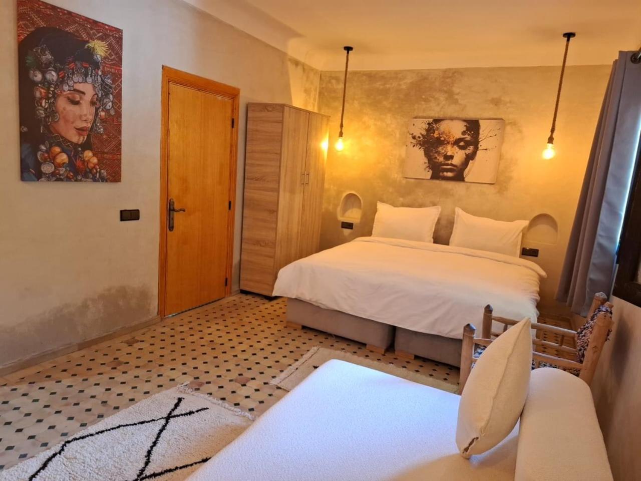 Duplex Riad Abjaou Marrakesh Kamer foto