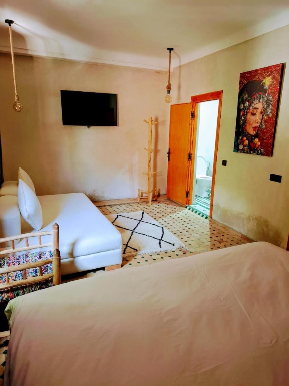 Duplex Riad Abjaou Marrakesh Kamer foto